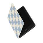 Fit Check | Light Blue Checkerboard Kindle Case