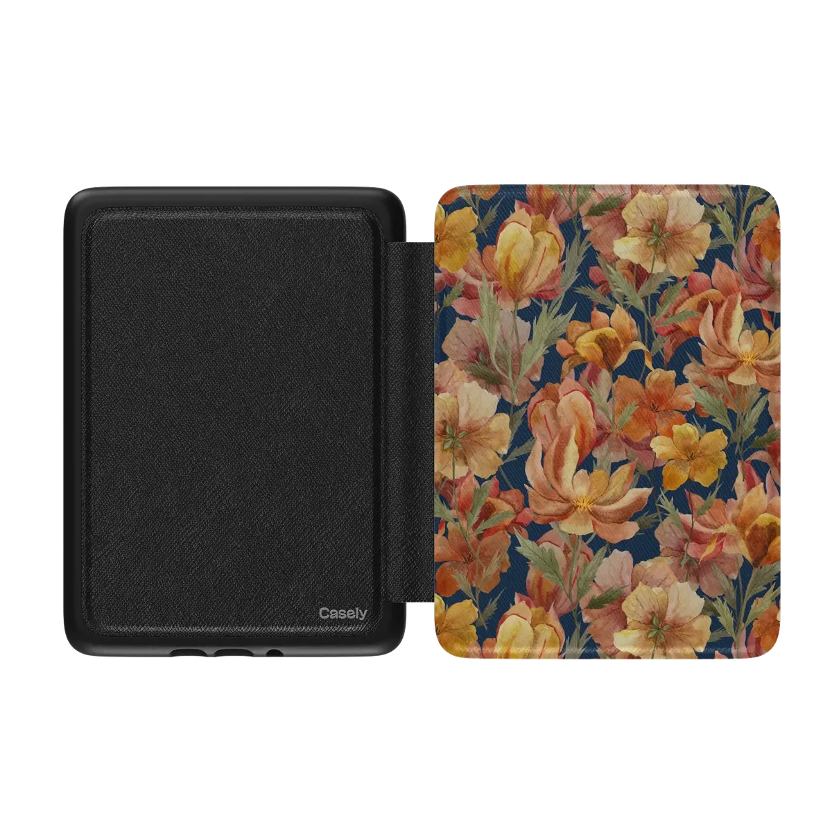 Fallen Gold Antique Floral Kindle Case