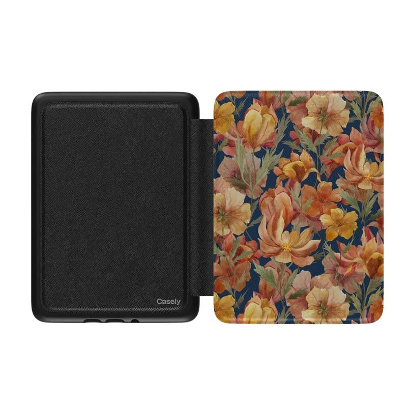Fallen Gold | Antique Floral Kindle Case