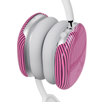 Stripes and the City | Pink & Purple Pinstripe AirPods Max Case