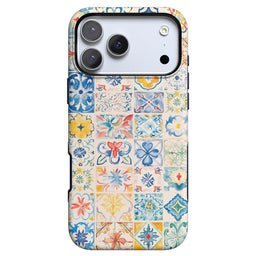 Tuscan Tiles | Dolce Vita Case iPhone Case get.casely Bold + MagSafe® iPhone 17 Pro Max 
