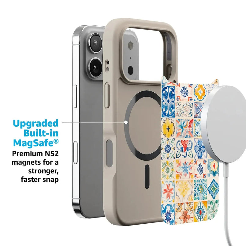 Tuscan Tiles | Dolce Vita Case iPhone Case get.casely 