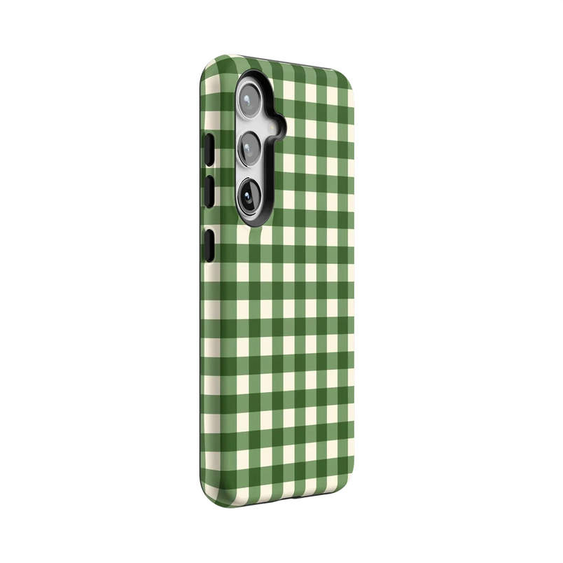 Checked Twice | Green Plaid Case