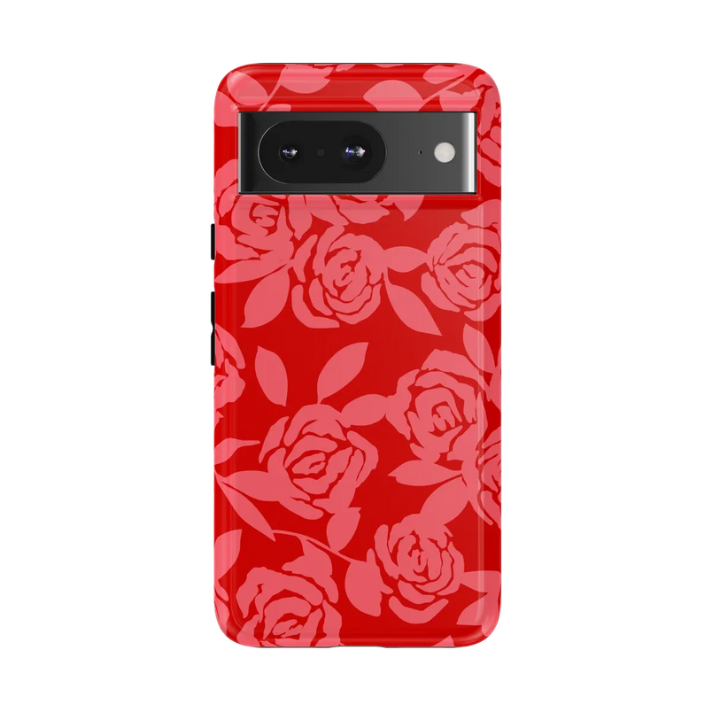 Final Rose | Red & Pink Floral Case