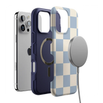 Fit Check | Light Blue Checkerboard Case