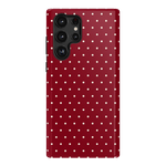 On the Dot | Maroon Polka Dot Case