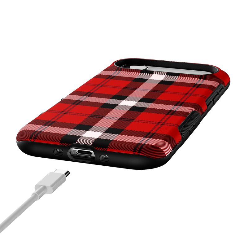 As if! | Red Plaid Case