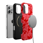 Final Rose | Red & Pink Floral Case