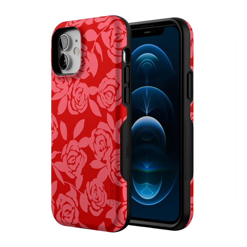 Final Rose | Red & Pink Floral Case