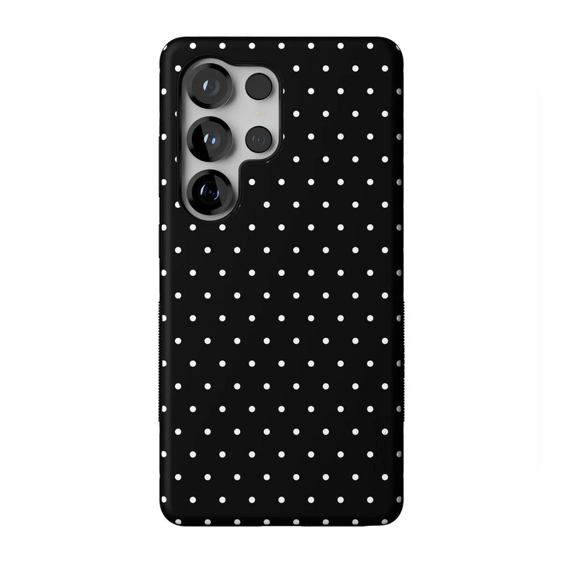 On the Dot | Black Polka Dot Case