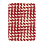 Scarlet Stitch | Red Houndstooth Kindle Case | Casely