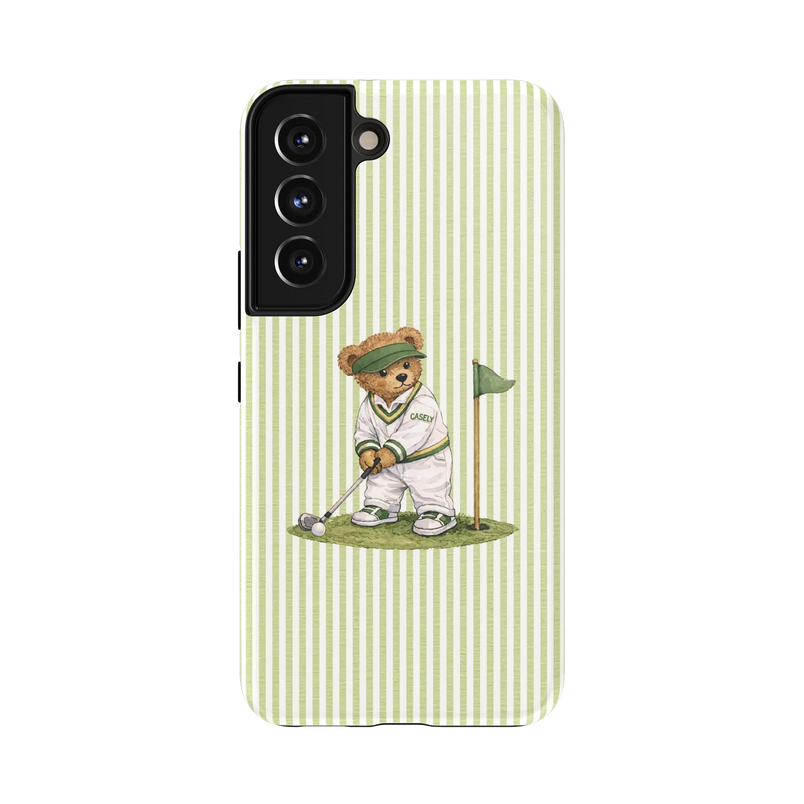 Bear on the Green | Clubhouse Case - Galaxy S22