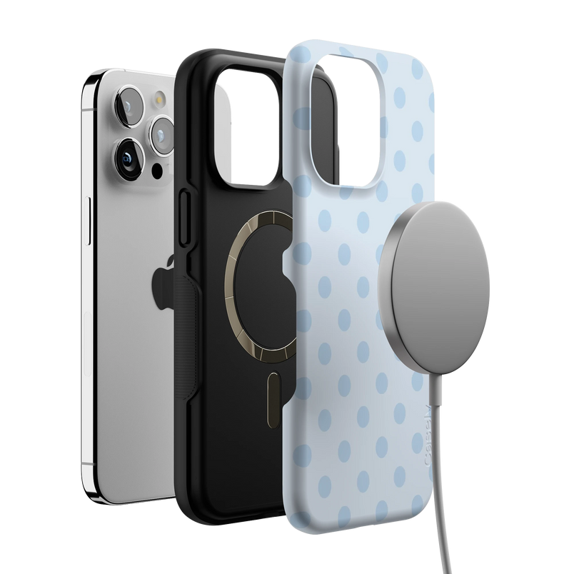 Spotted in SoHo | Light Blue Polka Dot Case