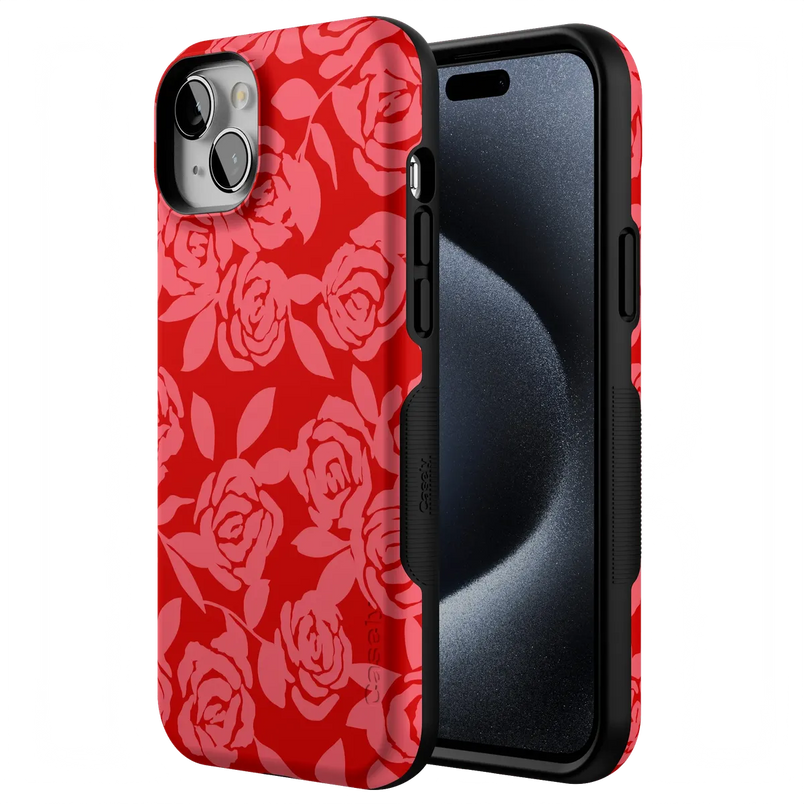 Final Rose | Red & Pink Floral Case