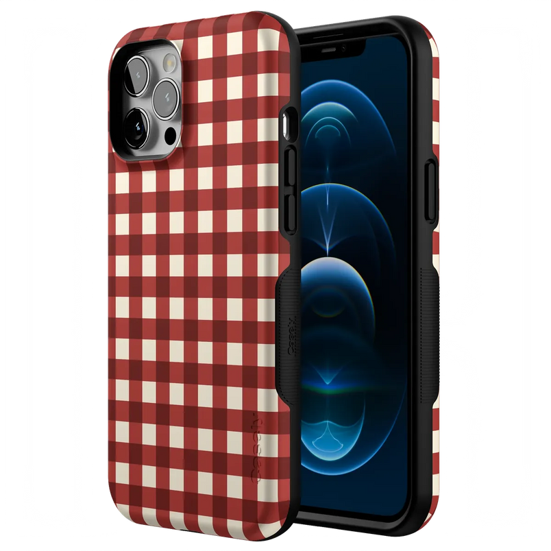 Checked Twice | Red Plaid Case