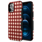 Checked Twice | Red Plaid Case