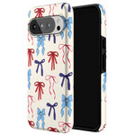 American Girlie | Red White & Blue Bows Case