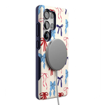 American Girlie | Red White & Blue Bows Case