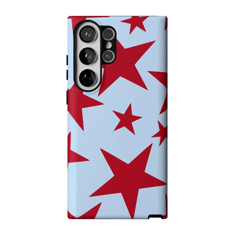 Stars Align | Blue & Red Stars Case - Galaxy S23 Ultra