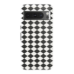 Salem's Hex | Black & White Checkered Case