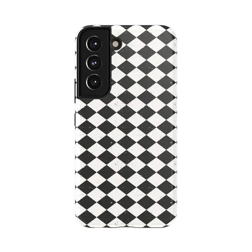 Salem's Hex | Black & White Checkered Case