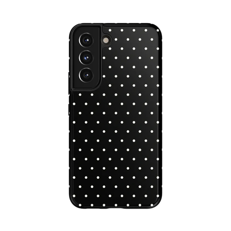 On the Dot | Black Polka Dot Case