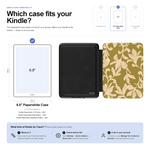 Dust & Bloom | Vintage Floral Kindle Case