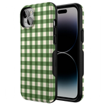 Checked Twice | Green Plaid Case