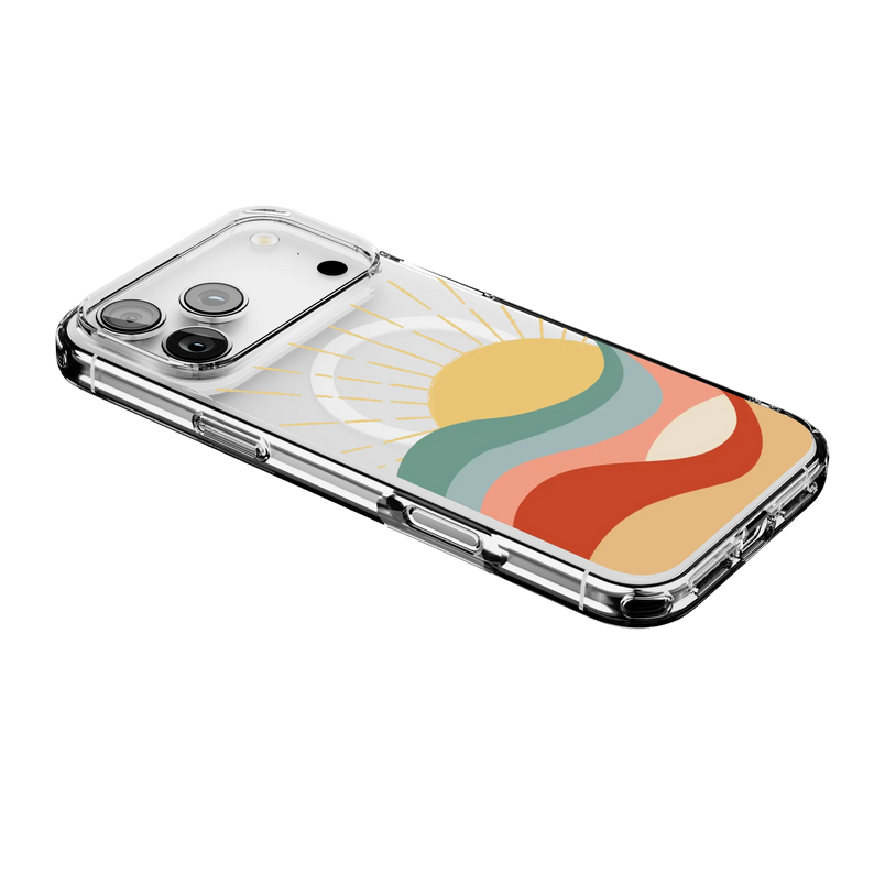 Here Comes the Sun | Colorblock Sunset Case