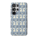 Seahorse Drift | Coastal Blues Case - Galaxy S25 Ultra