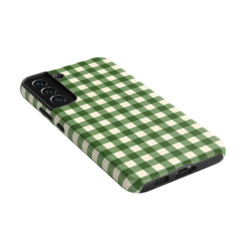 Checked Twice | Green Plaid Case
