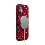 On the Dot | Maroon Polka Dot Case