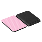 Sweet Jam | Light Pink Gingham Kindle Case