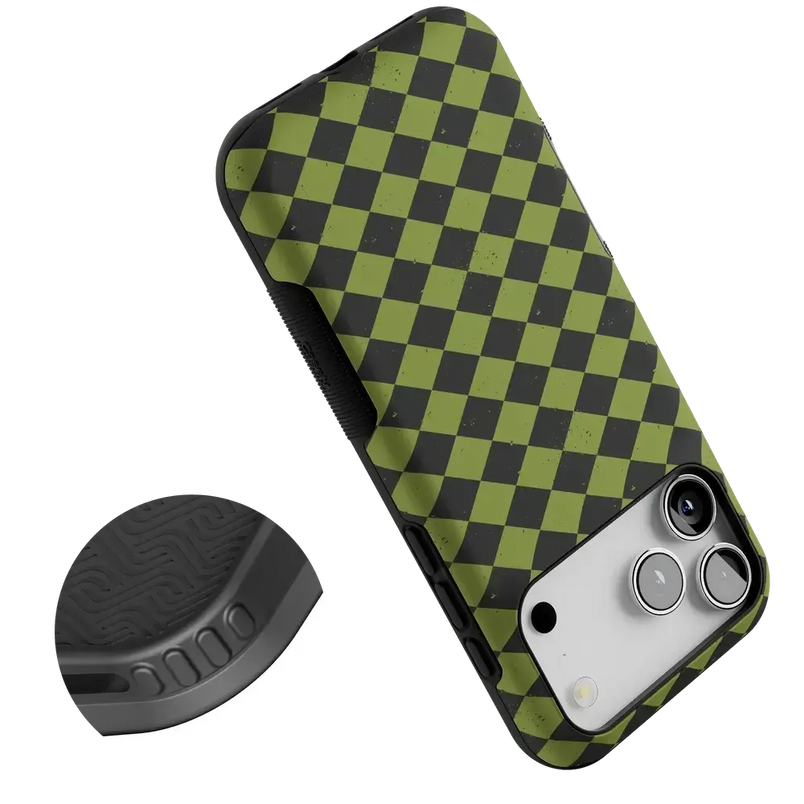 Wicked Hex | Green Checkered Case