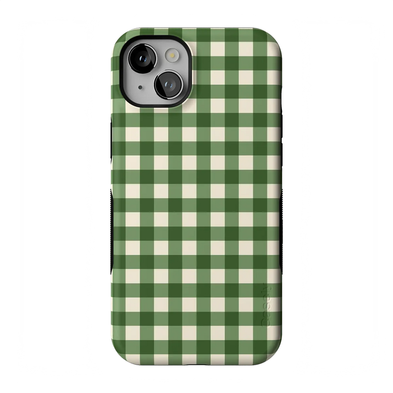 Checked Twice | Green Plaid Case