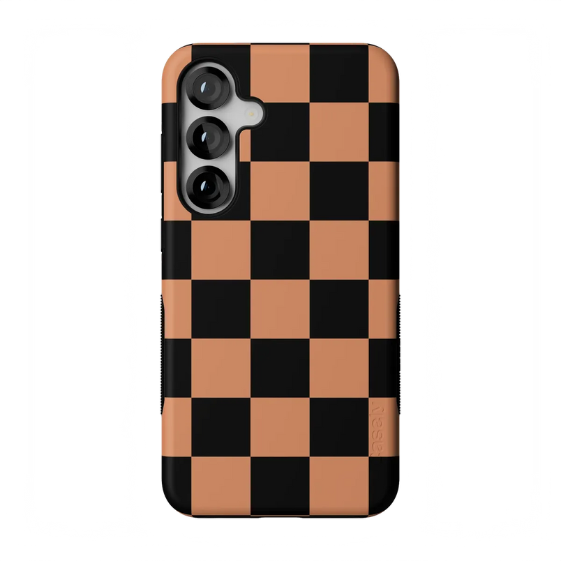 Fit Check | Black & Brown Checkerboard Case