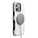 On the Dot | White Polka Dot Case