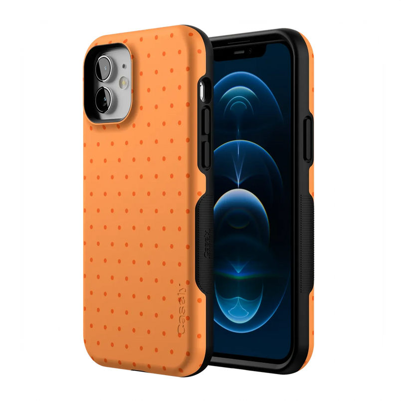 On the Dot | Orange Polka Dot Case