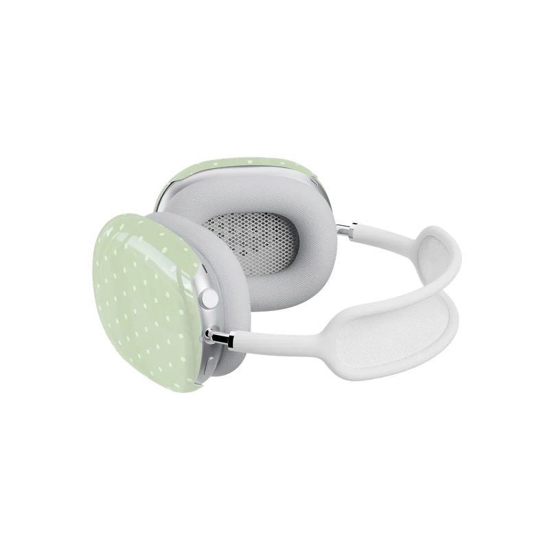 On the Dot | Green Polka Dot AirPods Max Case