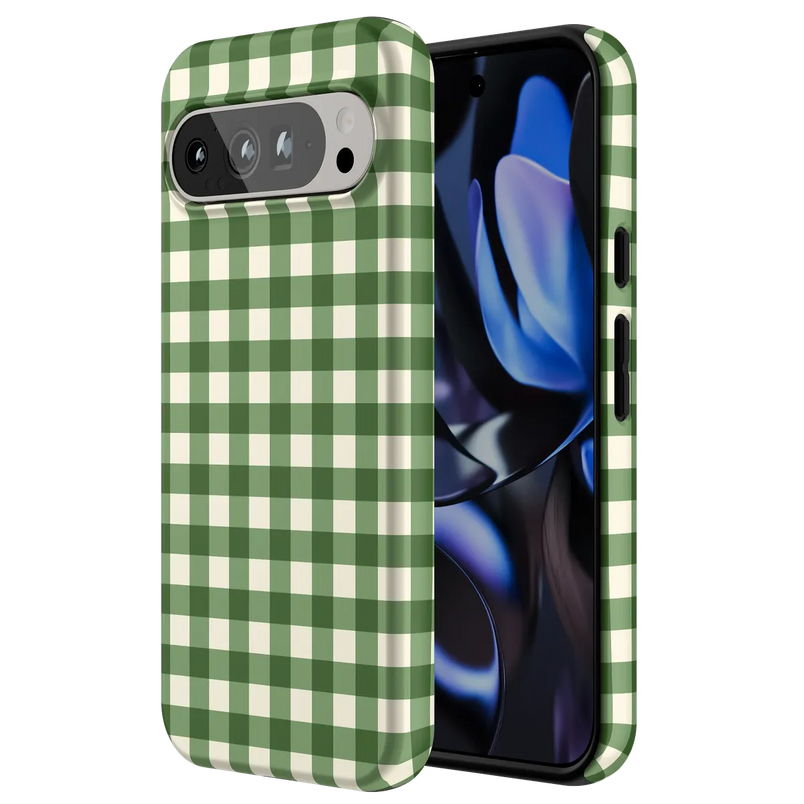 Checked Twice | Green Plaid Case