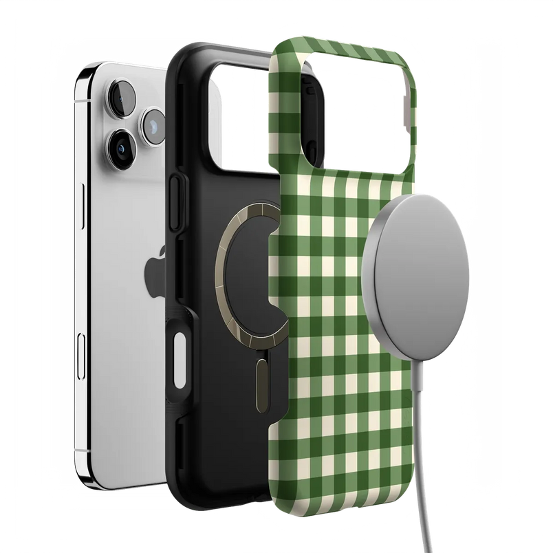 Checked Twice | Green Plaid Case