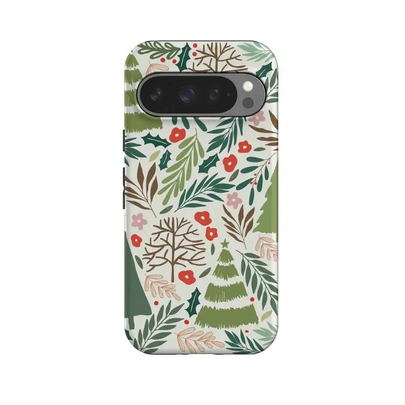 Under the Mistletoe | Holiday Case Phone Case Casetry Essential + MagSafe® Google Pixel 10 Pro 