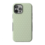 On the Dot | Green Polka Dot Case