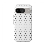 On the Dot | White Polka Dot Case