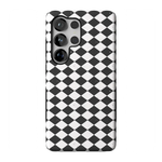 Salem's Hex | Black & White Checkered Case