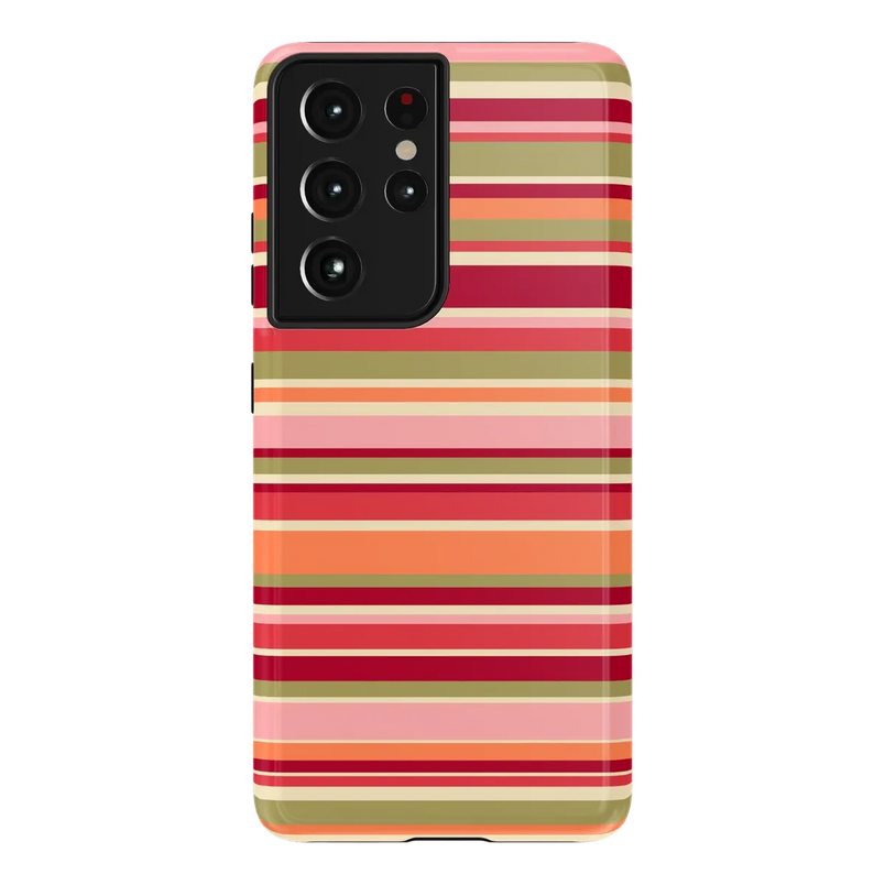 Citrus Stripes | Poolside Print Case - Galaxy S21 Ultra
