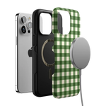 Checked Twice | Green Plaid Case