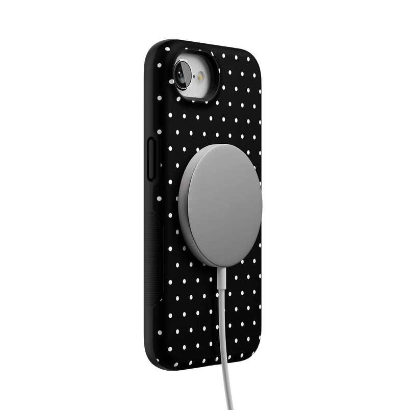 On the Dot | Black Polka Dot Case
