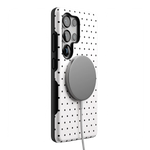 On the Dot | White Polka Dot Case