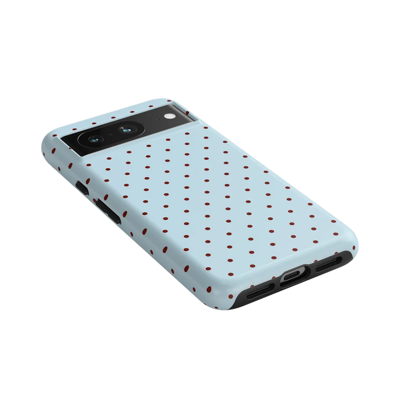 On the Dot | Blue Polka Dot Case